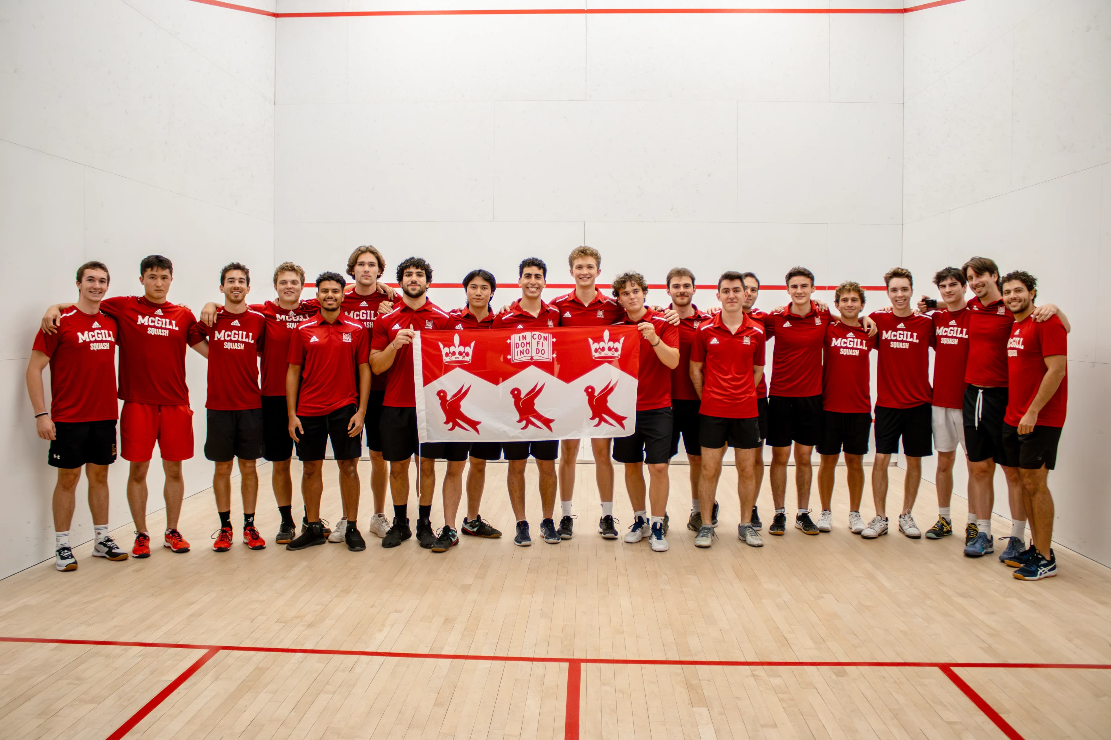 McGill Men's Squash Team