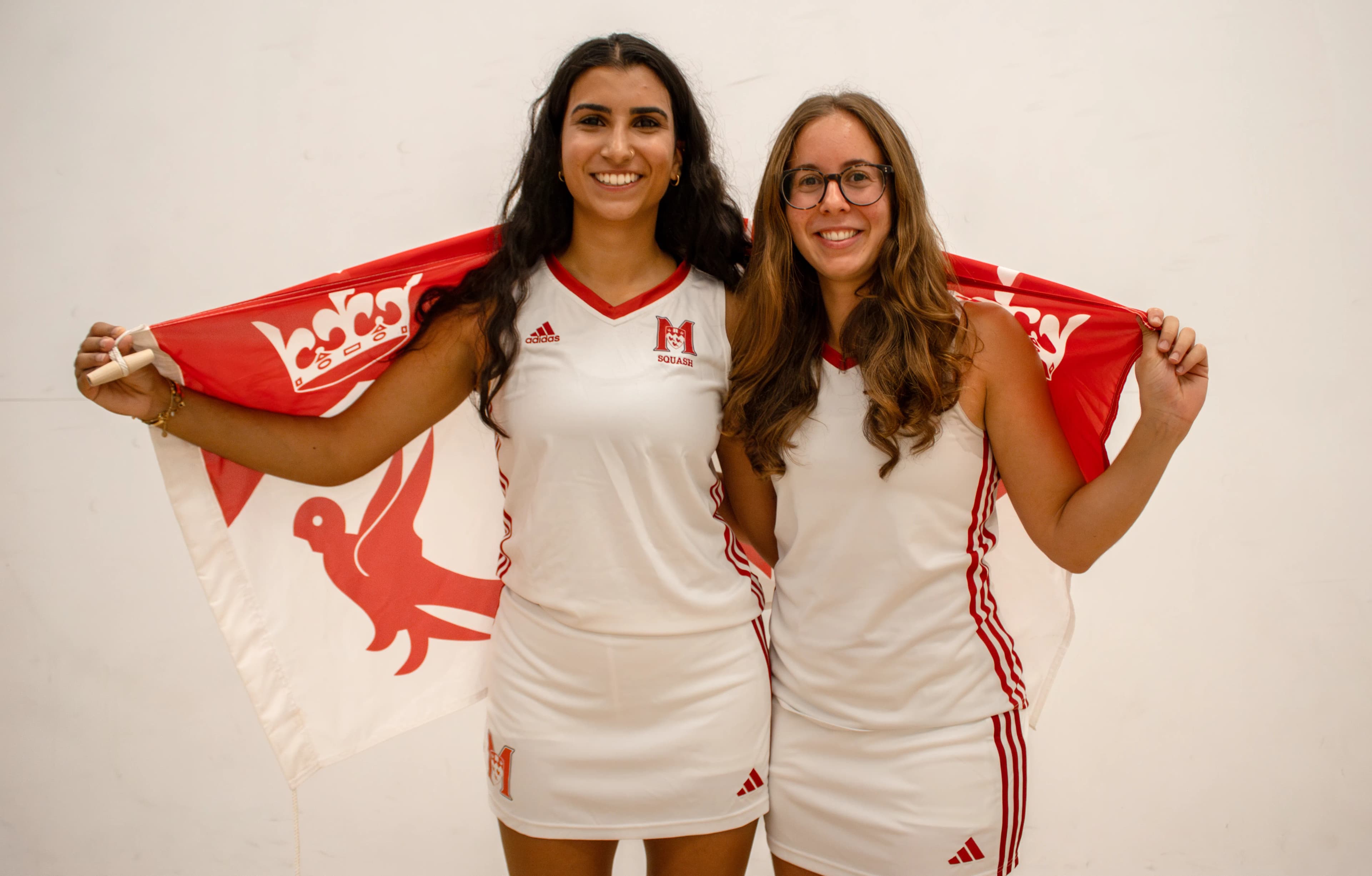 Women's Team Co‑Captains: Lialah Mavani and Sofia Llewellyn